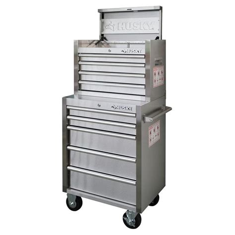 husky stainless steel tool box